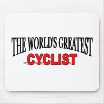 Le plus grand cycliste du monde tapis de souris