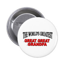 Le plus grand grand grand grand-papa du monde badge avec épingle