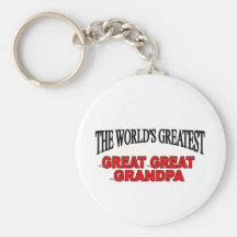 Le plus grand grand grand grand-papa du monde porte-clef