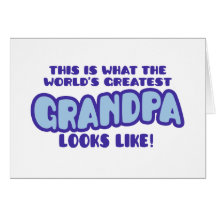 Le plus grand grand-papa du monde cartes