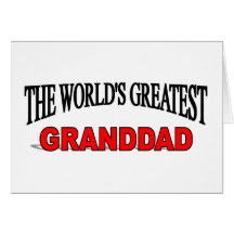 Le plus grand grand-papa du monde cartes de vœux