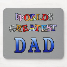 Le plus grand papa des mondes tapis de souris