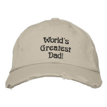 Le plus grand papa du monde ! casquette brodée