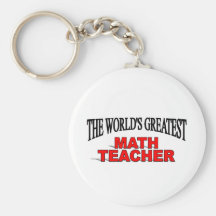 Le plus grand professeur de maths du monde porte-clés
