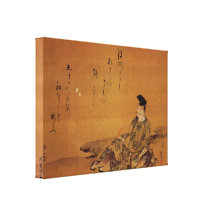 Le poète par Hokusai Toiles Tendues Sur Châssis