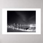 Le pont du golfeur poster