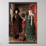 Le portrait d'Arnolfini le mariage d'Arnolfini par Poster