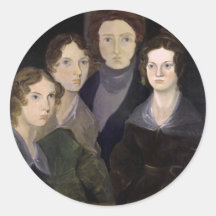 Le portrait de pilier reconstitué par ~ de Brontës Autocollants