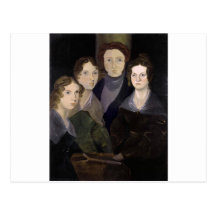 Le portrait de pilier reconstitué par ~ de Brontës Carte Postale
