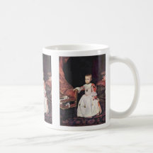 Le portrait d'Infante Philip prospèrent Mugs À Café