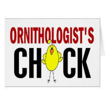 LE POUSSIN DE L'ORNITHOLOGISTE CARTE DE VŒUX