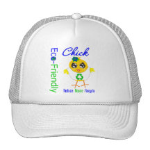 Le poussin qui respecte l'environnement réduisent  casquette