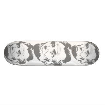 Le Président Abe Lincoln Face Plateau De Skate