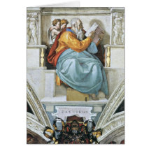 Le prophète Zacharias Cartes De Vœux