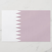 Le Qatar - drapeau qatari Prospectus Avec Motif