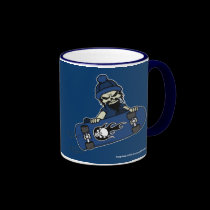 Le raie ou meurent tasse tasses
