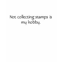 Le rassemblement des timbres est mon passe-temps t-shirt