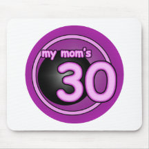 Le remous rose de ma maman 30 tapis de souris
