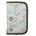 Le ressort fleurit le motif floral chic girly de m pochettes folios