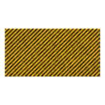 Le risque jaune et noir barre la texture modèle pour photocarte
