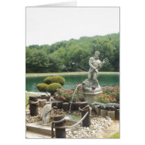 Le Roi Neptune du jardin cartes