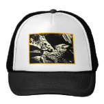 LE ROI SQUELETTIQUE "LIBRE VIVANT, MEURENT LIBREME CASQUETTES DE CAMIONNEUR