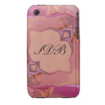 Le rose courbe le cas de Coque-Compagnon de l'iPho Coques iPhone 3