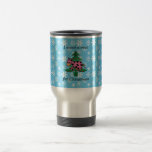 Le rose I veulent une vache pour Noël Tasse