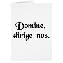 Le seigneur, nous dirigent cartes de vœux