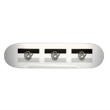 Le sigma NU marquent le gris Skateboards Personnalisés