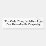 Le socialisme remédie à de la prospérité adhésifs pour voiture