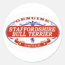 LE STAFFORDSHIRE BULL TERRIER_ ADHÉSIFS