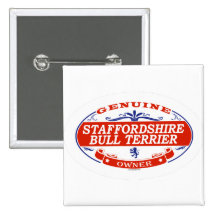 LE STAFFORDSHIRE BULL TERRIER_ BADGE