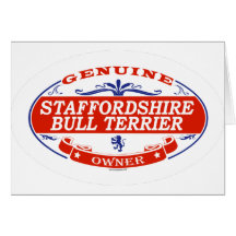 LE STAFFORDSHIRE BULL TERRIER_ CARTE