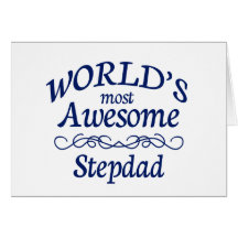Le Stepdad le plus impressionnant du monde Carte De Vœux
