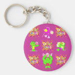 Le sucre branche chacun des 4 logo Keychain 2 Porte-clés