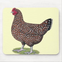 Le Sussex :  Poule tachetée Tapis De Souris