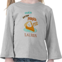 Le T-shirt de l'enfant de tarte de potiron