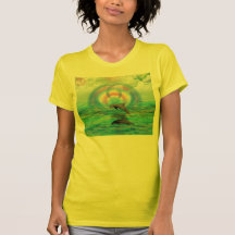 Le T-shirt des femmes se levantes de dauphin