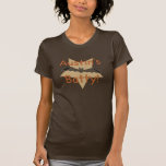 Le T-shirt timbré de Ladie d'Austin