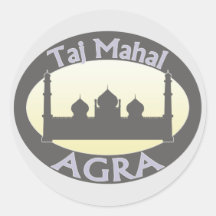 Le Taj Mahal Âgrâ Autocollants