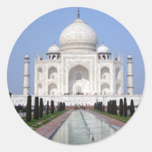 Le Taj Mahal, Âgrâ, Inde Adhésif