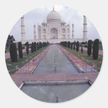 Le Taj Mahal Âgrâ Inde Autocollant