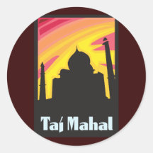 Le Taj Mahal Autocollants
