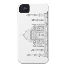 le Taj Mahal Coque iPhone 4 Case-Mate