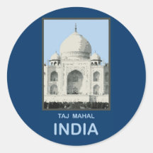 Le Taj Mahal Inde Autocollants