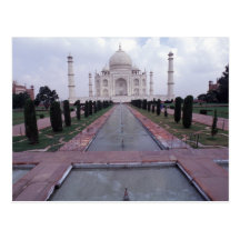 Le Taj Mahal Inde Carte Postale