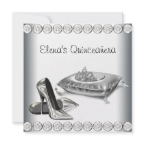 Le talon haut chausse princesse Tiara White Quince