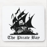 Le tapis de souris de baie de pirate