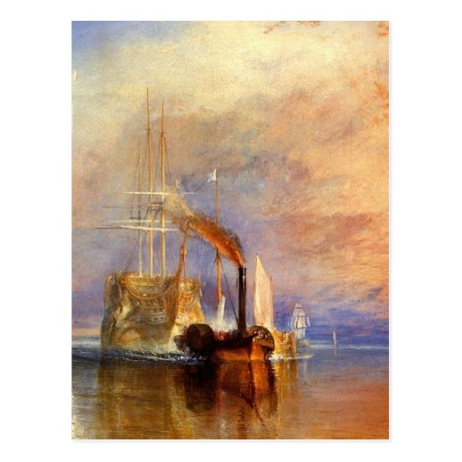 Le Temeraire de combat Cartes Postales